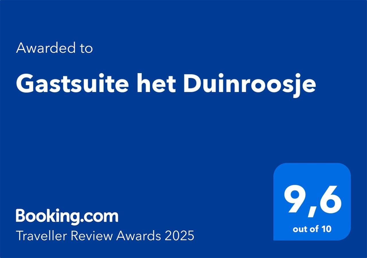 Gastsuite Het Duinroosje Met Hottub Op Het Prive Terras! Den Burg Bagian luar foto